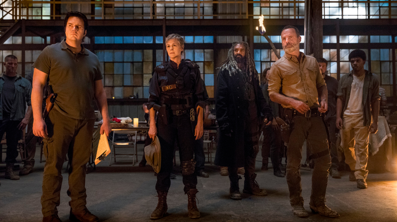 Illustration for article titled The Walking Dead is back, and it's a new world order—but a very fragile one